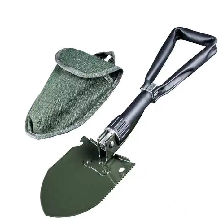 Hot Sales Mini Multi-function Folding Shovel With Efficient Two-way Staggered Saw tooth
