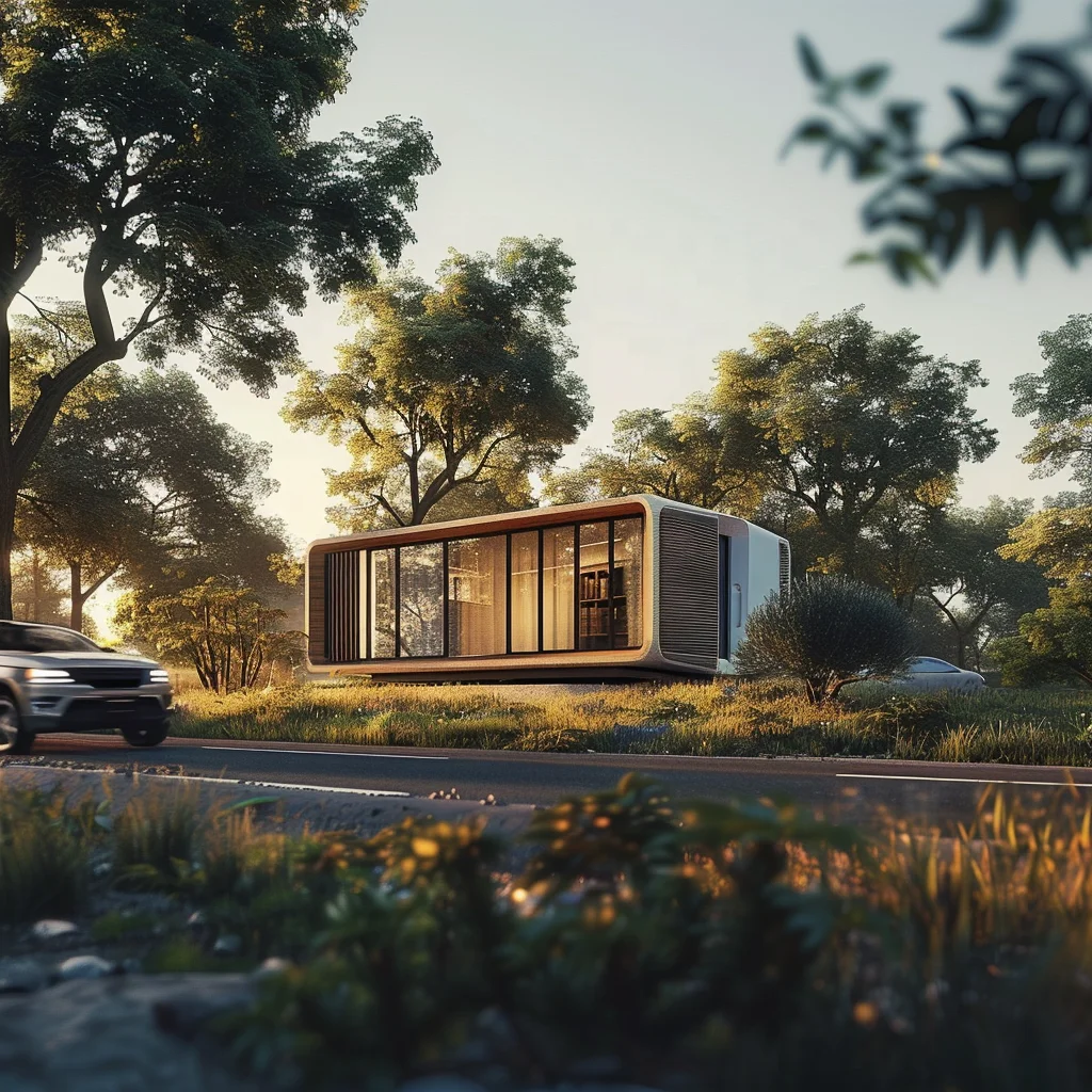 container home capsule house commercial space prefab modern container space capsule round space capsule mobile house bed