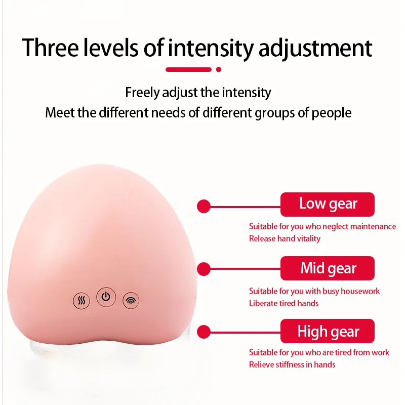 
2021 New Smart vibration finger hand massage hand finger other massager products 