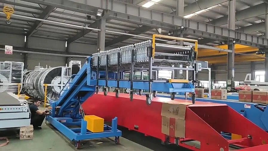 Mobile Type Truck Belt Unloading Conveyor, Container Unloading Conveyor Equipment