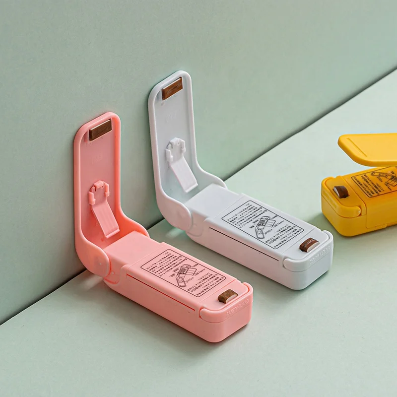 Household Manual Mini Bag Sealer Vacuum Food Sealers Thermal Portable Plastic Mini Heat Bag Sealing Machine