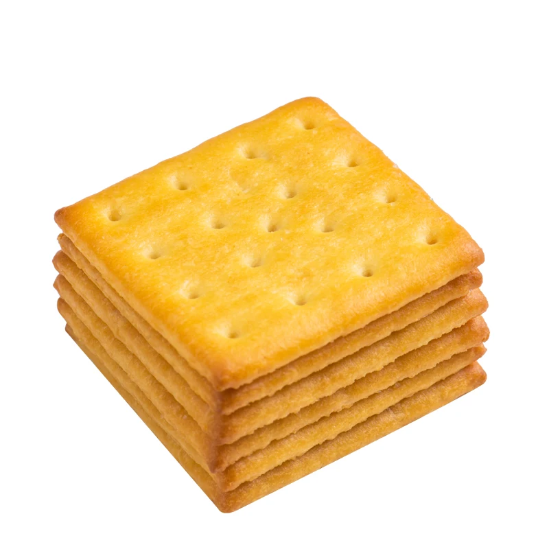 Low sugar low fat Chia Seed Seaweed Flavor Sea salt soda crackers biscuits