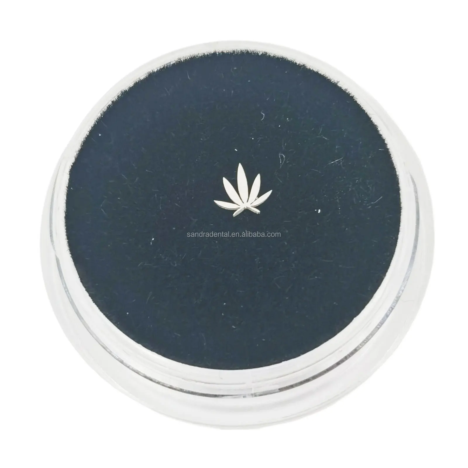 Hot selling 4 PCs  Medical pure titanium Tooth gems five leaf slover  teeth jewelry Best selling Teeth gems