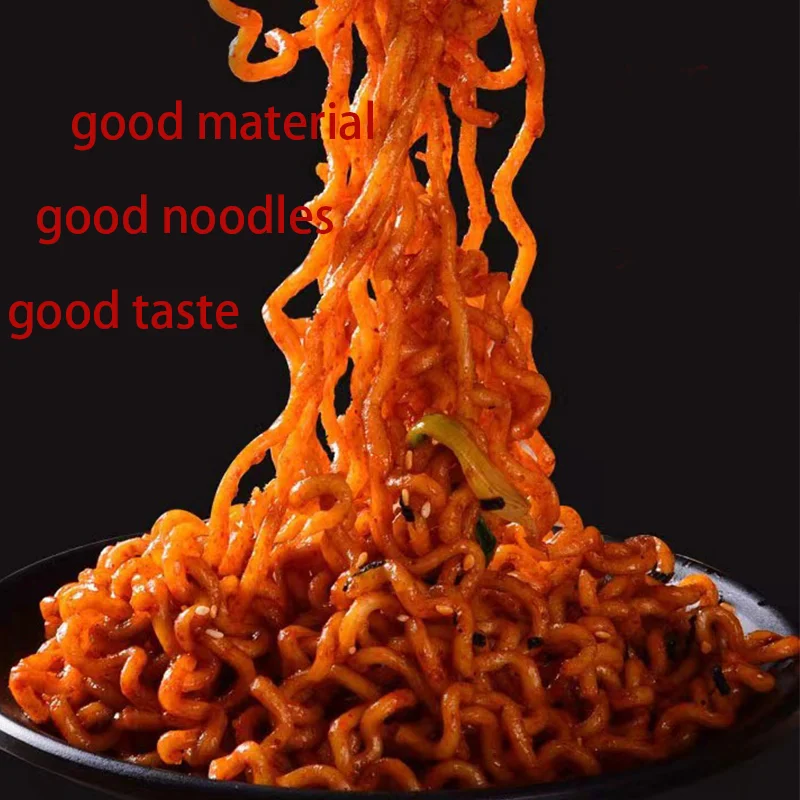 Wholesale Fast Food Bagged Spicy Cabbage Ramen Noodles Korean Flavor Instant Noodles at discount price