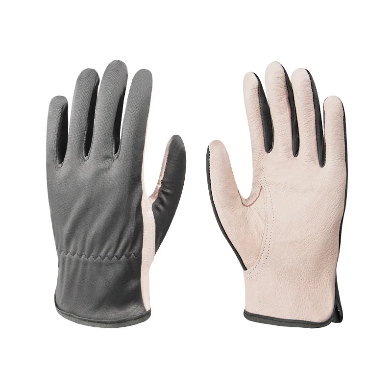 Factory Esd Spec Microfiber Gloves ESD Anti Static Finger Men Construction Gloves