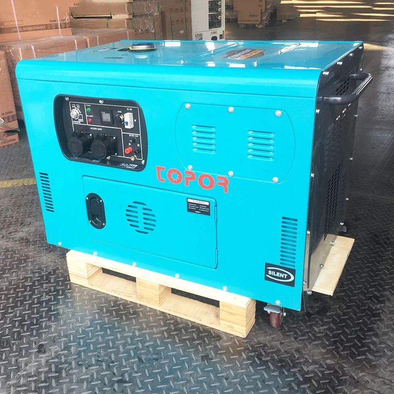 TP12000DGS Portable Battery Electric Start Explosion Proof 8000W Generator Diesel Powered Generator