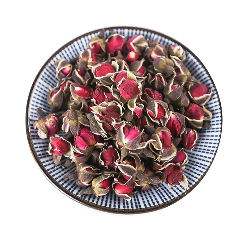 
Kangyang brand Complete shape sweet smell natural gold rose buds flower for blooming tea 