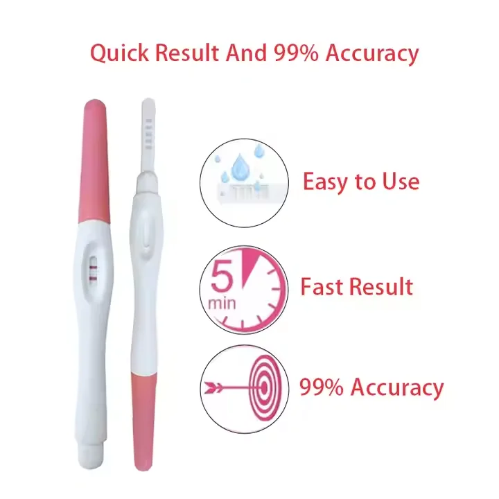 CE ISO factory price HCG-U02BN gemc One Step Urine HCG Test Card Rapid Pregnancy Test Kits