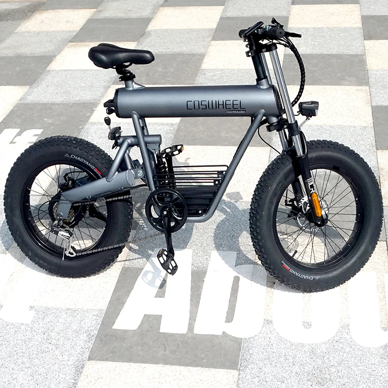  Электрический велосипед coswheel 500 Вт 48 В Диапазон действия 60 км батарея 15 Ач новый