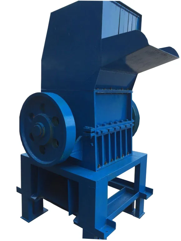 Waste hard plastic crusher small used pet recycling machine rubber tire shredder/grinder/crusher for sale