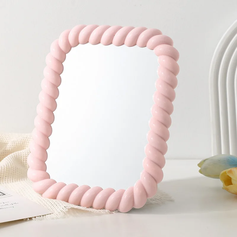 New Arrival INS Mirror Round and Square Shapes Nice Quality Desktop Cosmetic Mirror