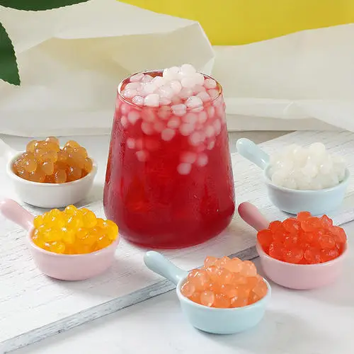 Popular Round popping boba making machine for bubble tea drinks