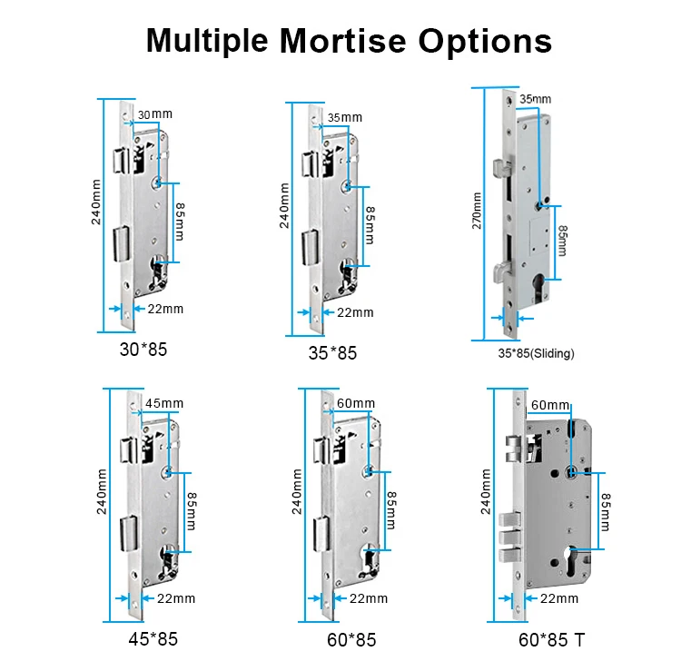 Serrure Intelligent Digital Doorlock Safety App Wifi Control Fingerprint Biometric Handle Electronic Keyless Lock