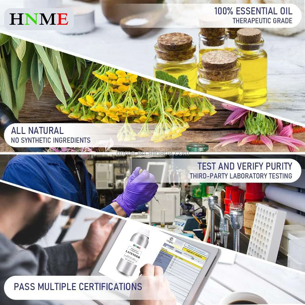 1L lavender pure plant essential oil ladies perfume raw materials can be used to make handmade soaps, humidifiers, perfumes