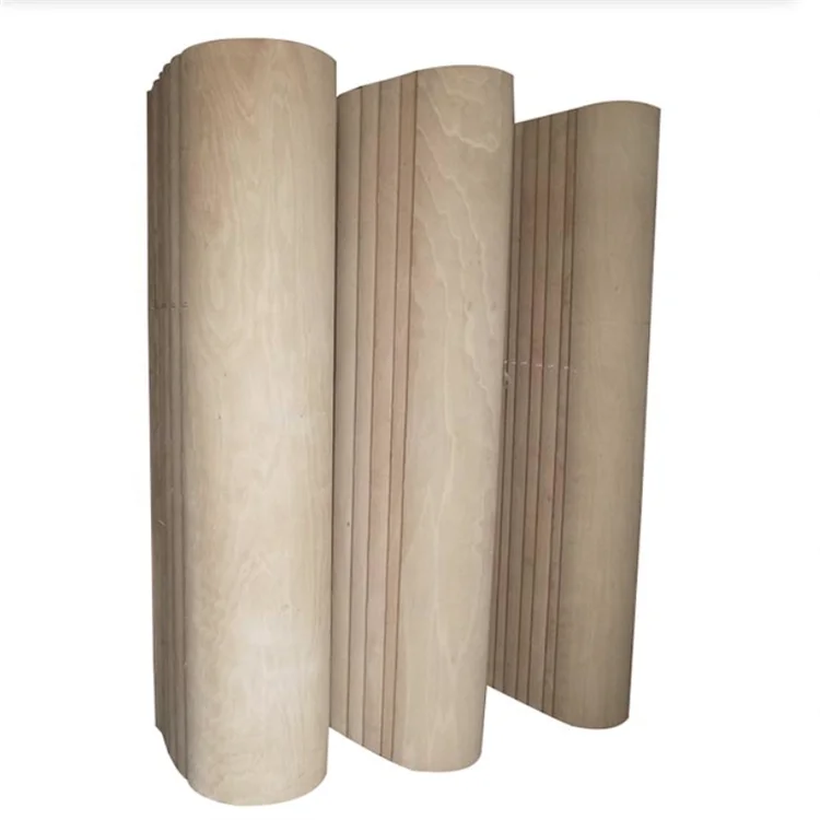 13mm 18mm CNC plywood veneer round rotary curved die cutting plywood board for die making