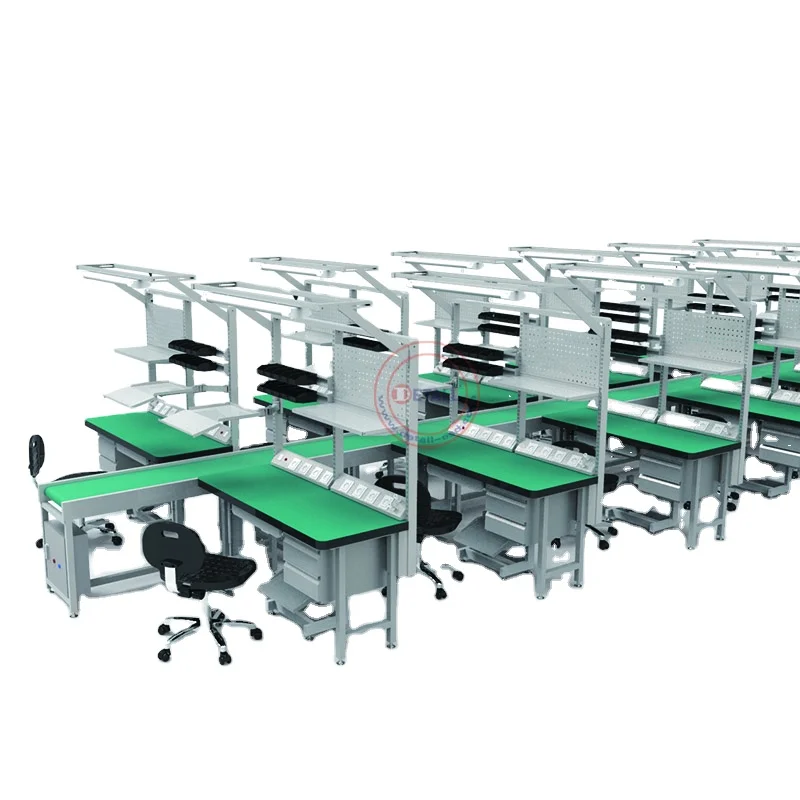 Detall-production and packing line manufacture produced cell phone assembly line