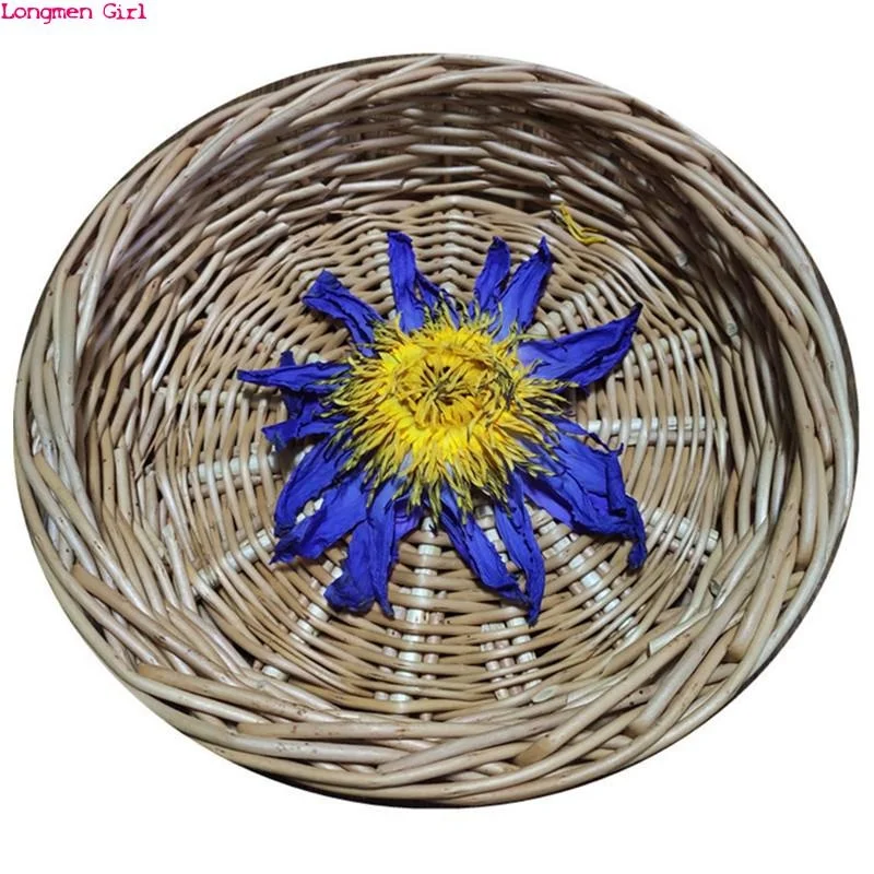 Outdoor health care high quality natural blue lotus dried flowers in bulk 1000g