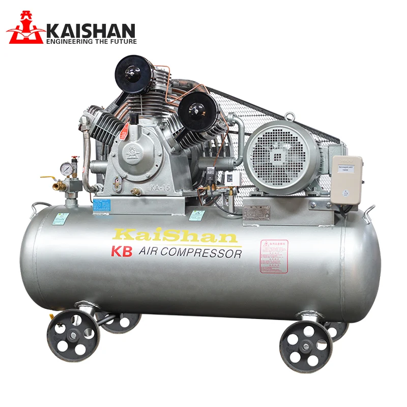 High efficiency 2*KBH15 15KW 2.4m3/min piston air compressor for general industry