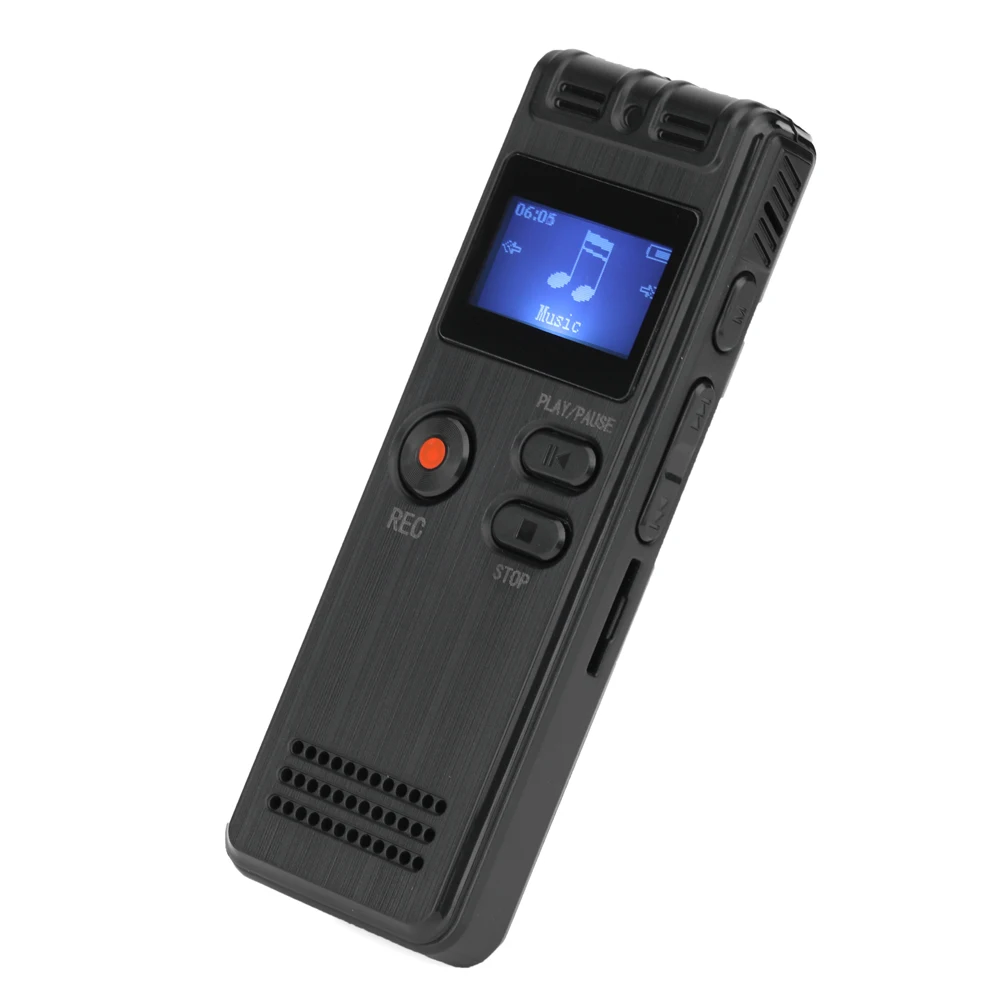 Цифровой диктофон 8 ГБ/16 ГБ/32 ГБ, профессиональный USB-диктофон, цифровой Аудио Диктофон с MP3-плеером WAV