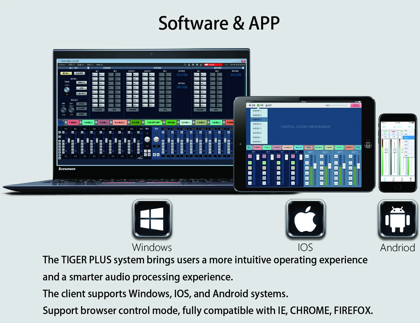 AEC AFC ANC dc one звуковой сигнал процессор android студийное
