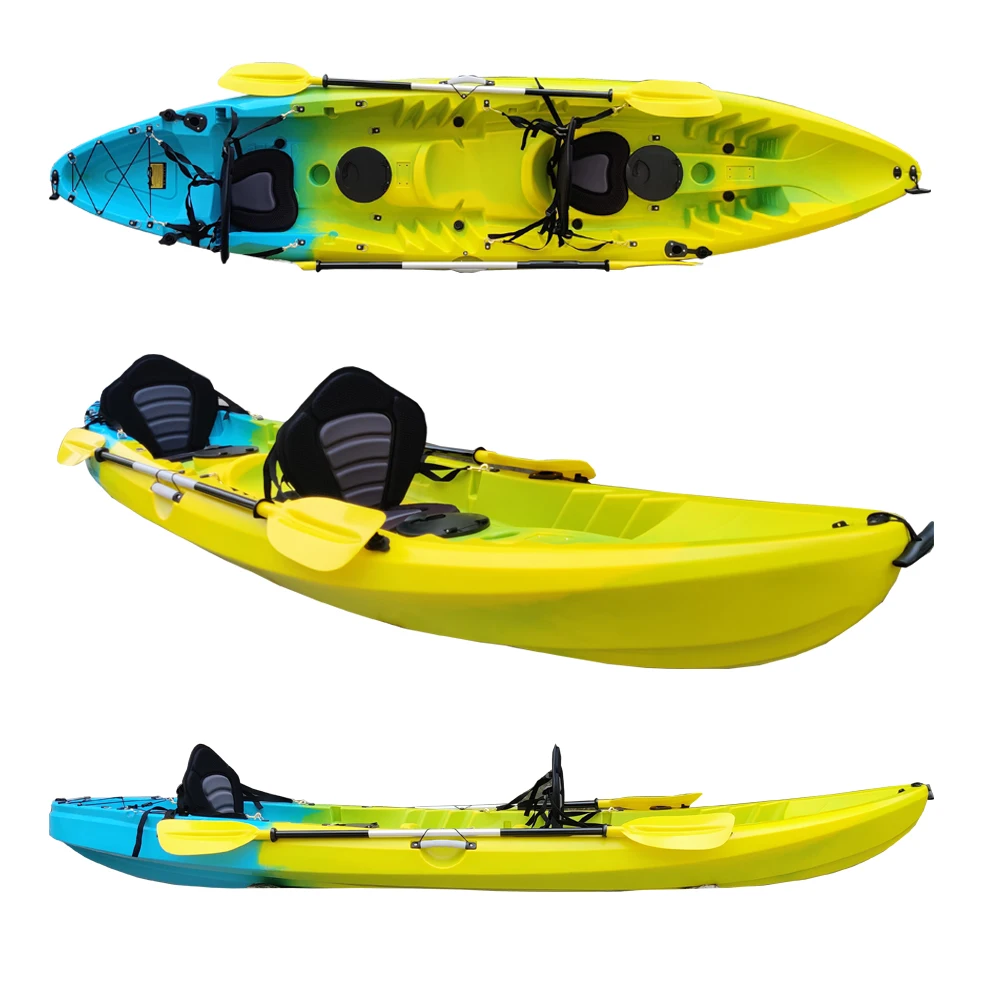 Blue Ocean LLDPE Material  FeelFree 2 Seat Kayak For Fishing and Recreational Sale Near Me