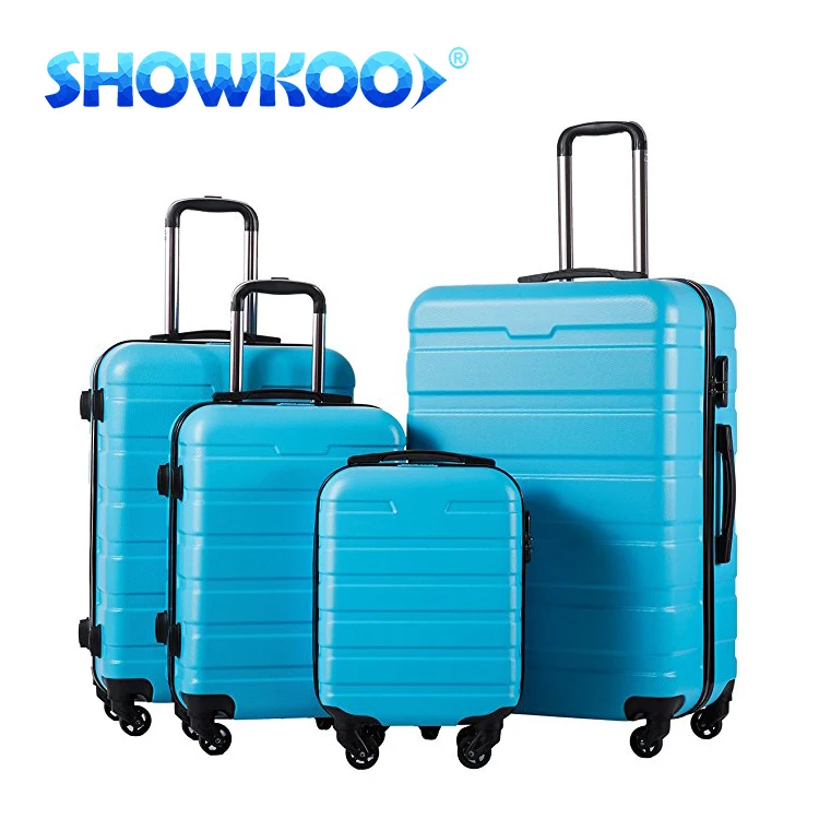Super hot selling maletas family travel 4 piece set  suitcase promotion nice quality brand luggage sets