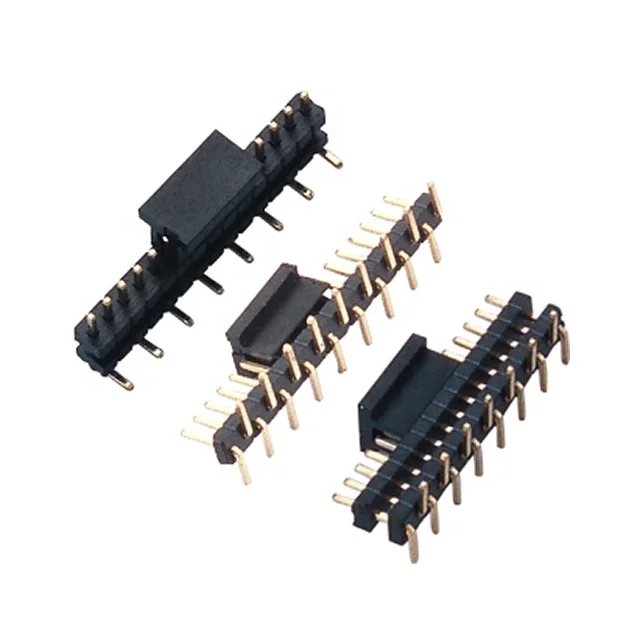 1.27*2.54mm Pitch SMD SMT Type Male Header H2.5 Dual Row Pin Header Connector