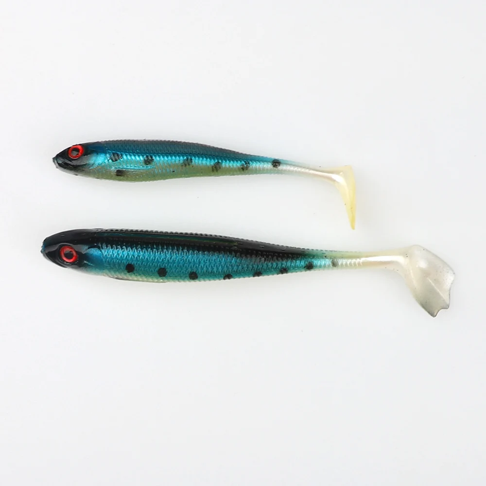 SUPERIORFISHING Soft lure Duck Palm Tail TPE Wobblers Carp Swimbait  Paddle tail Fishing Shad Lure YZ701