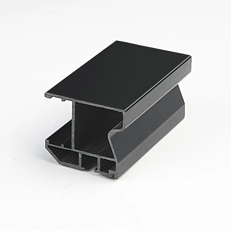 
High Quality Plastic Profile Blue Pvc Profiles For Freezer Glass Door 