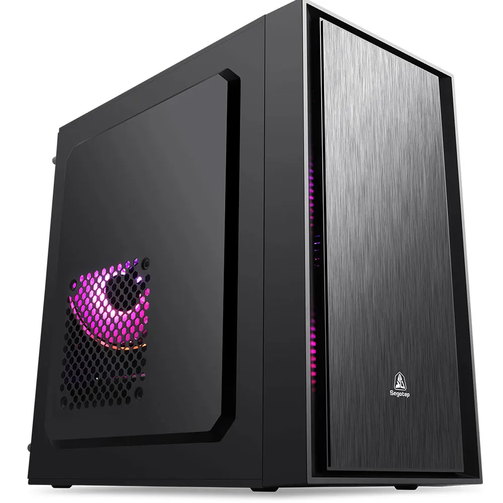 Segotep JIANGUO W1 M-ATX/ITX домашнего офиса Mute чехол акриловые ПК чехол для стол чехол матовая панель