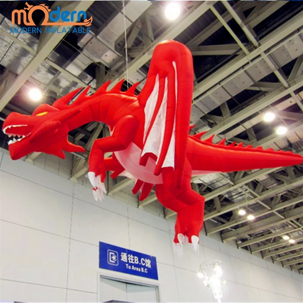 Giant inflatable flying dragon for Stage Decoration