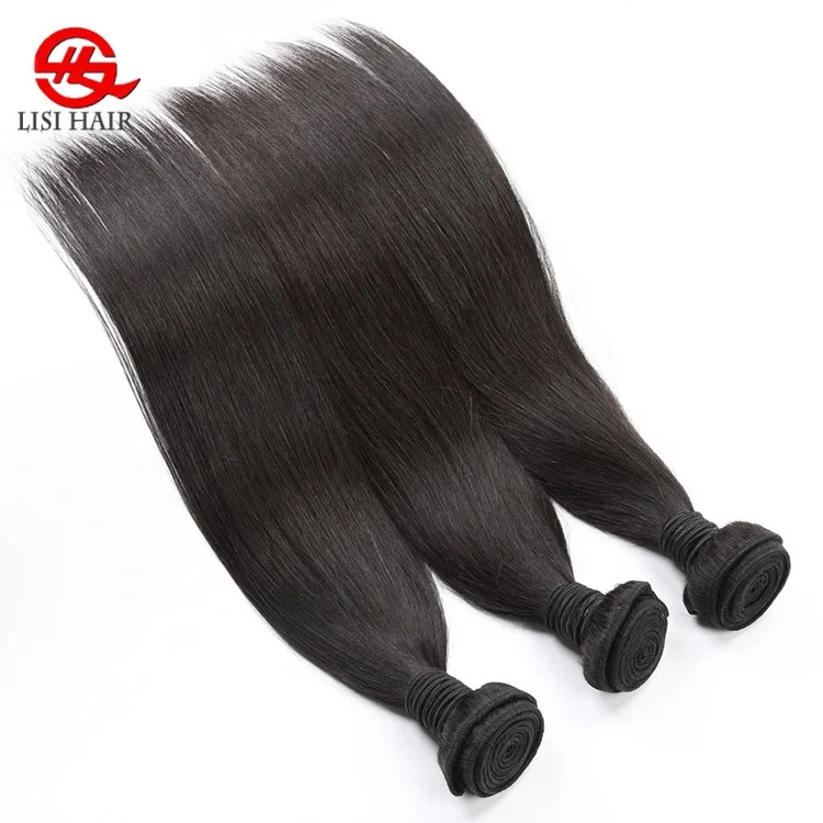 Brazilian 9a Full Head Straight Hair Thick End Clicks Hair Extensions Beauty Supply Store Brazilian Hair