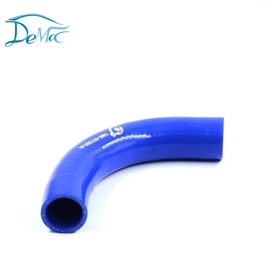 Синяя 90-градусная силиконовая трубка для автомобиля Камаз