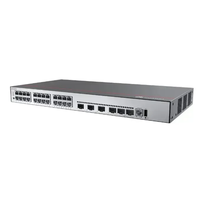 S5735-L24P4XE-A-V2 24*10/100/1000BASE-T Ports, 4*10GE SFP+ Ports, 2*12GE stack Ports 98012026-001 Ethernet Switch