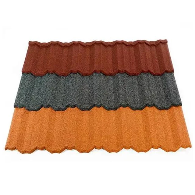 Factory Supply FRP Roof Tiles Color Stone Coated Metal FRP Roof Tiles Lightweight FRP Roof Tile For Building