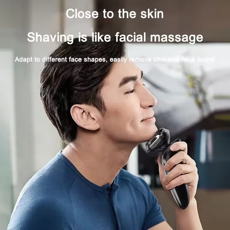 3 in 1 Electric Shaver Washable Rechargeable Electric Razor Hair Clipper Cutting Shaving Machine for Men Beard Trimmer