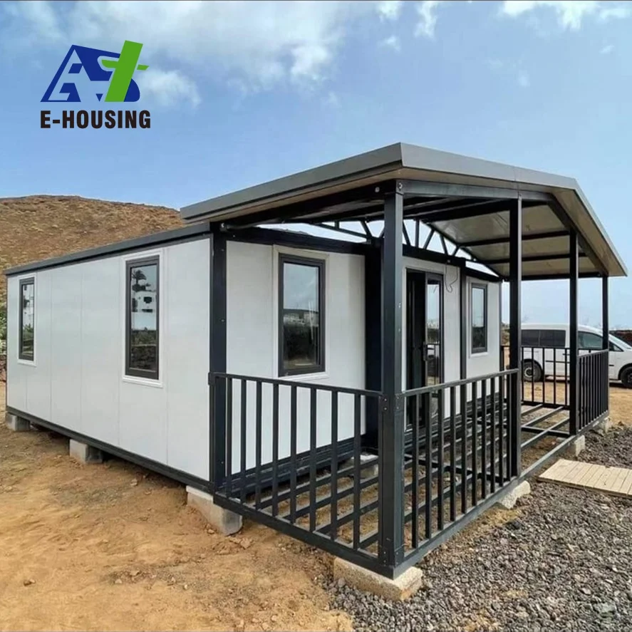 Hot sale 20 feet 40 feet office pod with furniture luxury small house expandable container house