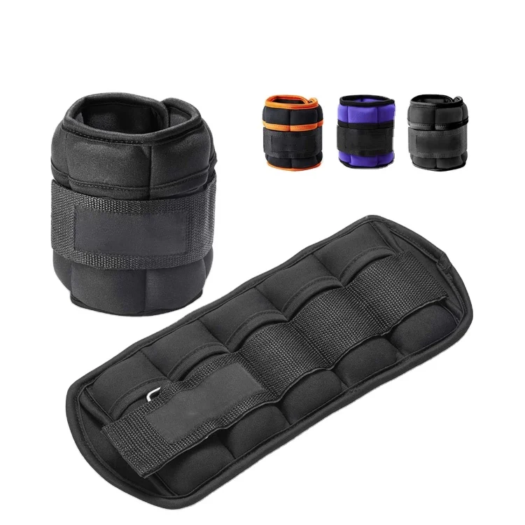 0.5-2kg Trainer Durable Exercise Wrist Custom High Quality Adjustable Ankle Weights