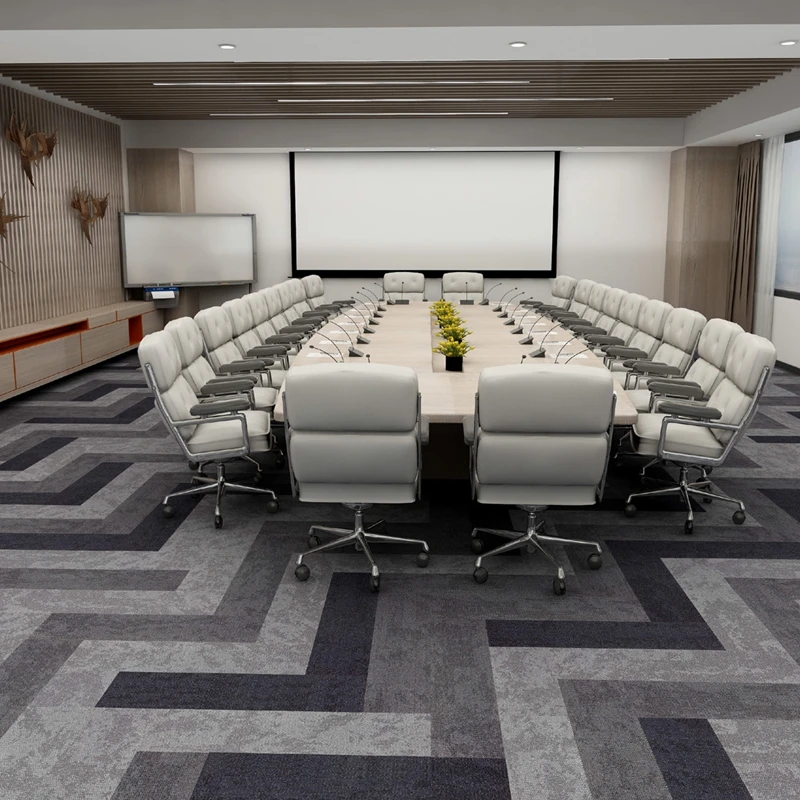 Easycarpeter LAGOM193 Nylon Printed Floor Carpet For Hotel Lobby