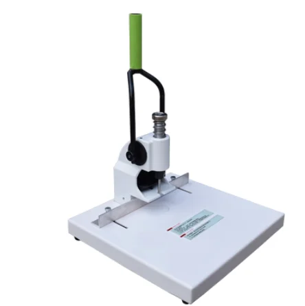 China cheap manual paper drilling machine for printing shop
