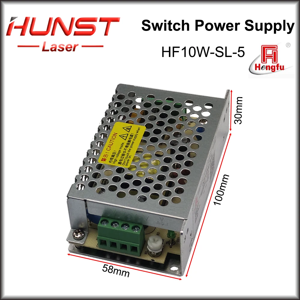 Hunst Hengfu HF10W-SL-5 Switch Power Supply 5V2.0A Switching Power Supply For BJJCZ Control Card Co2 Fiber Laser Marking Machine