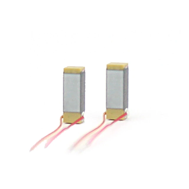 CoreMorrow PSt50/1.2x1.2/1.7 Piezo stack actuator with 50V voltage for driving stroke.