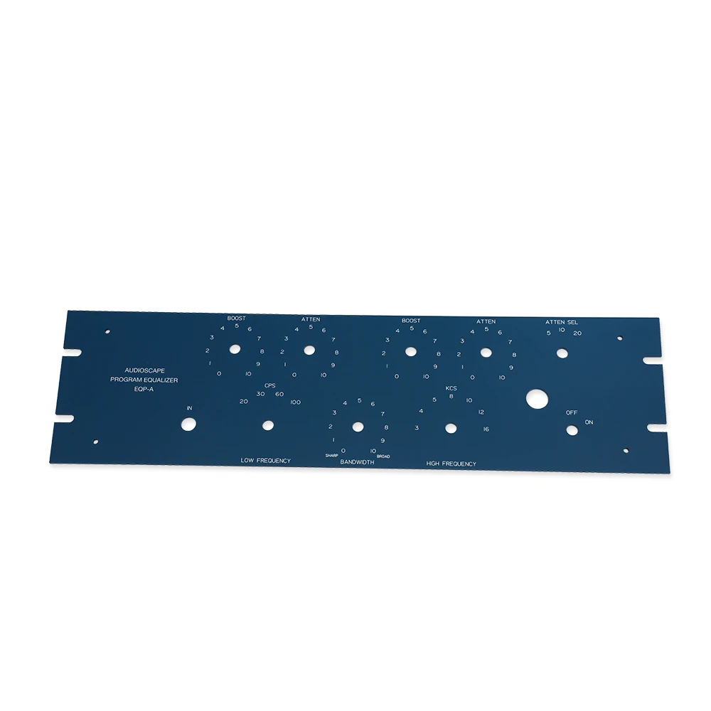 Front Panel Amplifier Precision Custom Sheet Metal Screen Laser Cutting Bending Service Aluminum Box Brushed Panel Silk 1pcs