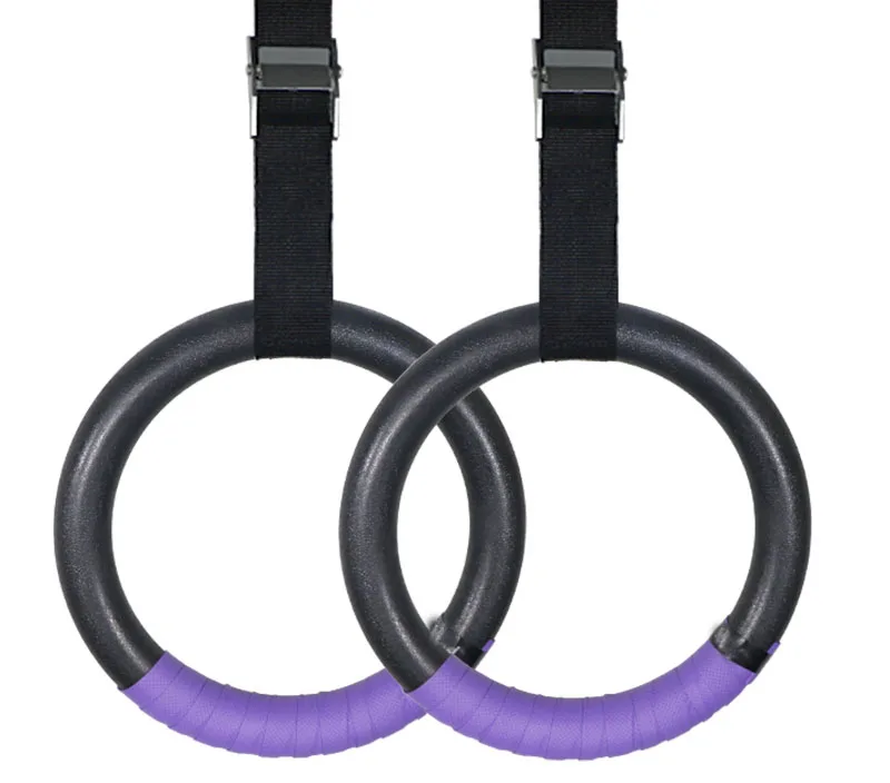 Suspension Trainers  ABS  Gymnastic Rings With Adjustable Numbered  Straps