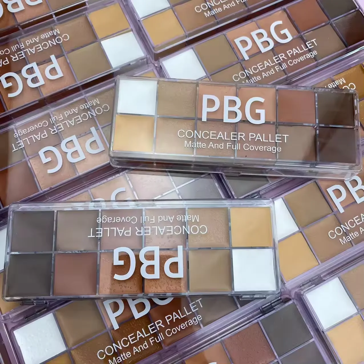 New 12-Color Natural Cosmetics Concealer Palette Mineral Makeup Contour Cream with Private Label Hot Sale Products