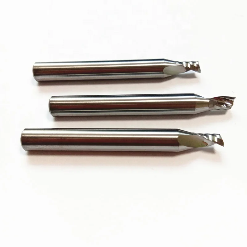 Customize  tungsten carbide single flute endmill 1 flute milling cutter