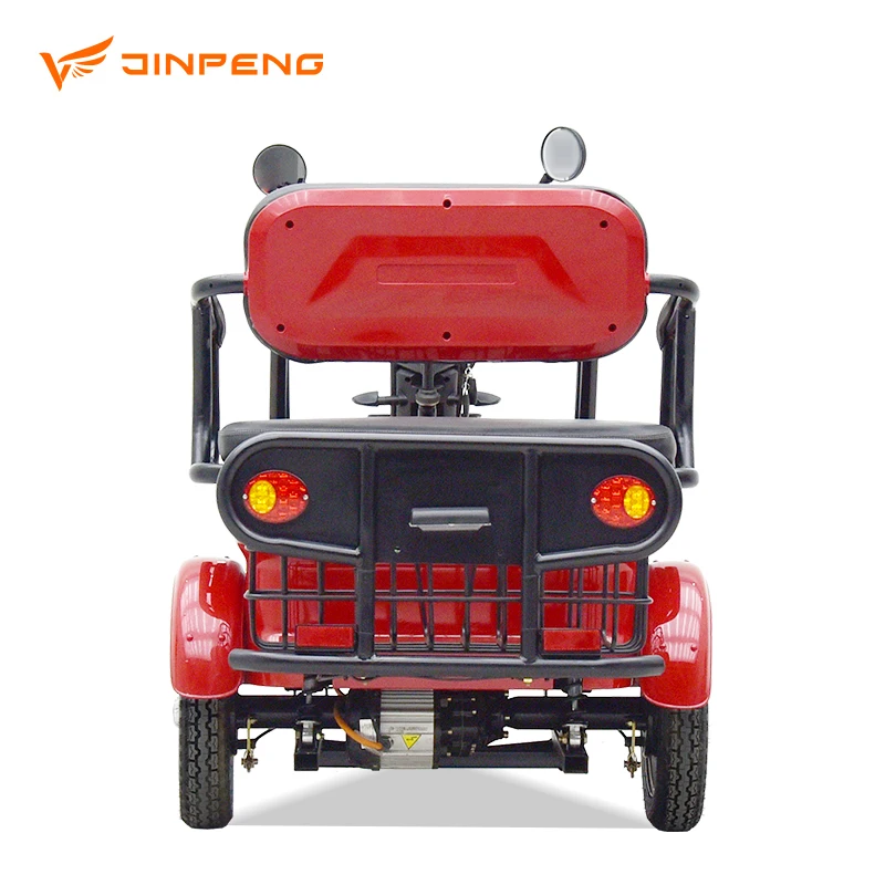 JINPENG XD  Hot sell electric tricycle in electric scooters 3 three wheel disability  EEC certificate  72V1000W