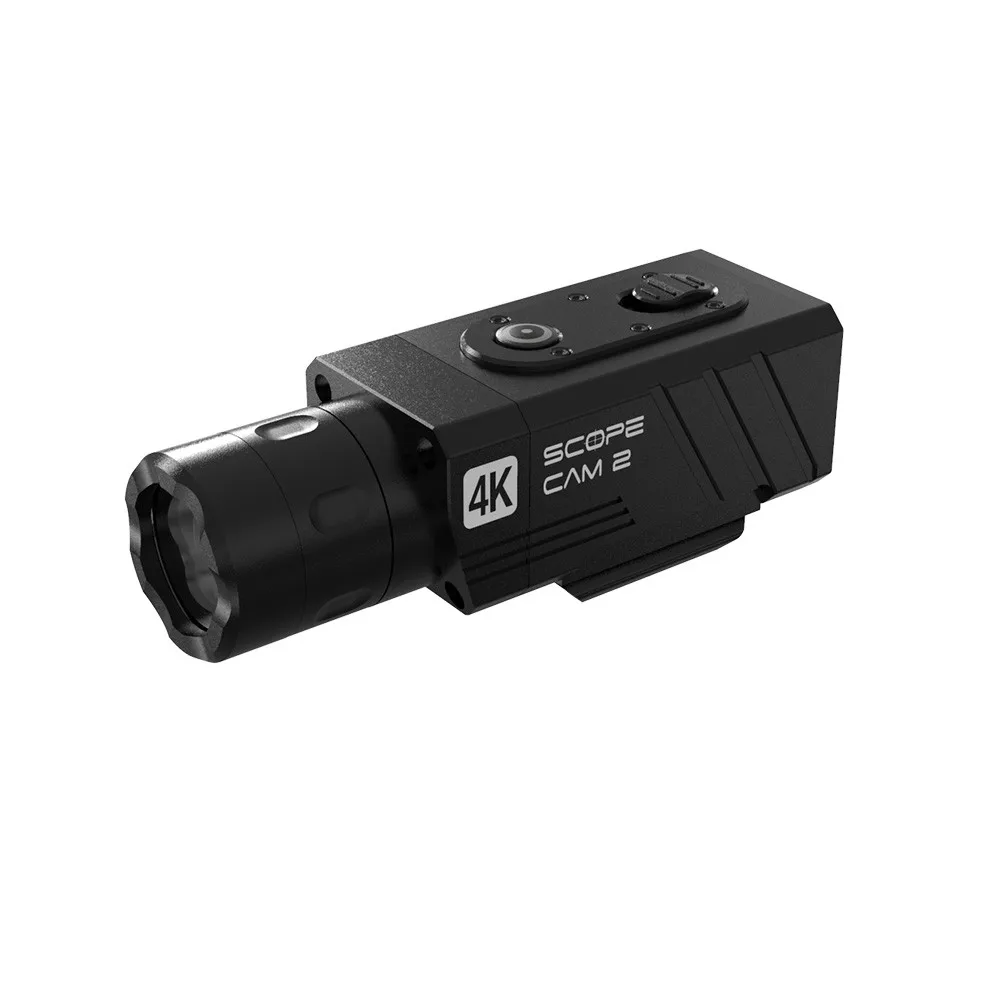 RunCam 4K охотничья Экшн-камера ScopeCam2 Водонепроницаемая ударопрочная камера с зумом со встроенным креплением на рельсах