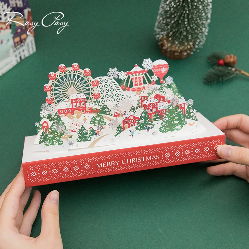 
Simple 3D Christmas Cards 