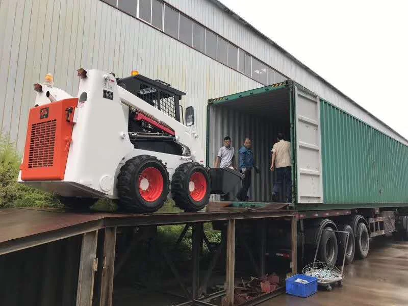 Factory manufacturer hot sale Big Size Mini loader Equipment 65 Hp Steering Loader